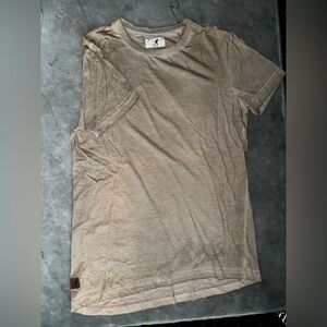 Beige Short Sleeve T-Shirt